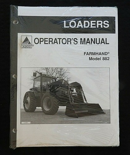 Agco farmhand model 882 front - agco,