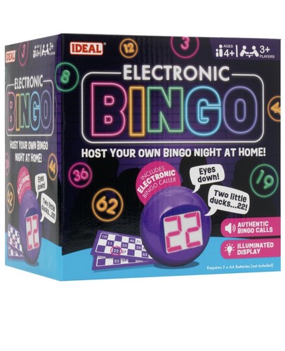 Electronic bingo machine with - electronic,