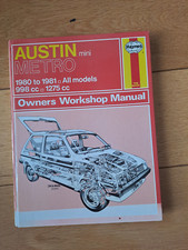 Austin Mini Metro 1980 to 1981