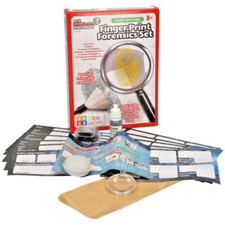 Forensic Fingerprint Kit for Kids - Spy Detective Science Crime Scene Stem Toy