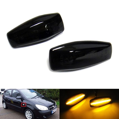 Black side indicator - side, led