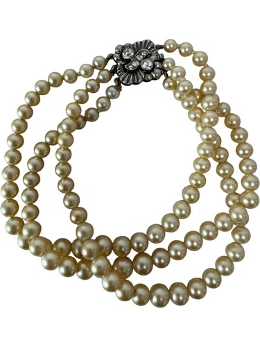 Vintage pearl style beaded - vintage,