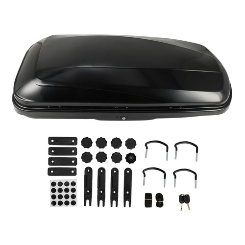 Car roof box gloss black - car,