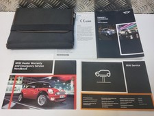 MINI R56 2012 ONE Cooper Owners Manual Handbook Service Book Folder Wallet Pack