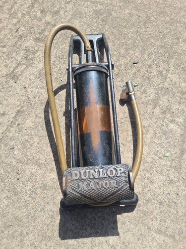 Vintage dunlop major footpump - vintage,