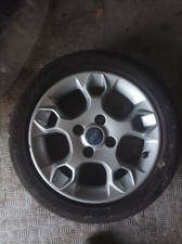 FORD FIESTA MK7/7.5 ZETEC TITANIUM ALLOY WHEEL- VERY GOOD TYRE 185/55/15