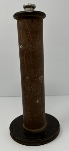 Vintage wood thread - wood, spool
