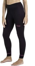 XAED Women's Ski Baselayer Bottoms Leggings Thermals - Black - Size Small