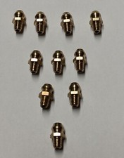 10 x BRASS 2BA OIL GREASE