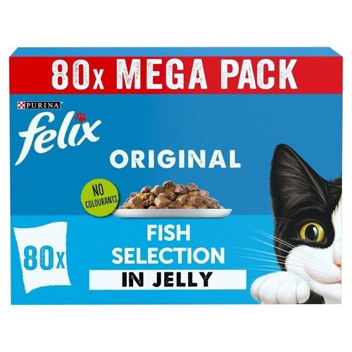 Felix original cat food fish - felix,
