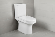 Rimless Close Coupled Toilet
