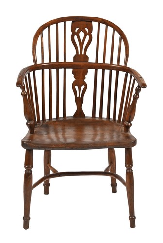 18thc yew wood windsor - yew,