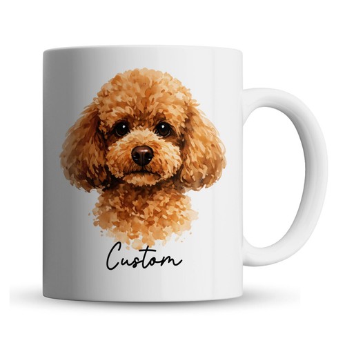 Personalised toy poodle - personalised, dog