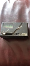 Vintage KORG GT-60X Guitar Tuner Black Plastic - For Electric Or Acoustic