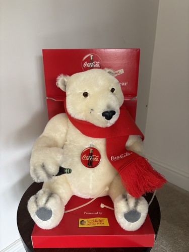 Steiff coca cola polar - steiff, coca-cola