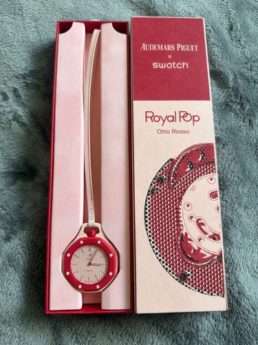 Swatch royal pop otto - royal, rosso
