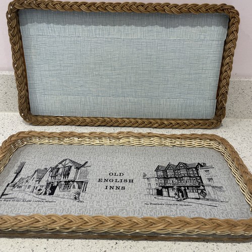 Vintage wooden serving tray - serving,