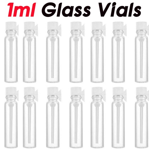 Empty small glass perfume - empty,