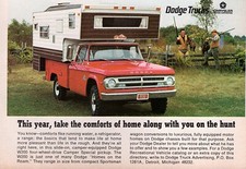 1971 Dodge W200 Camper Special