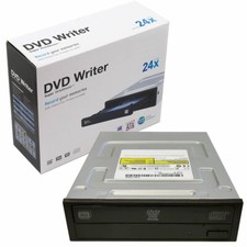 Internal DVD RW Drive 24X Optical Disc Writer Rewriter Burner DVD±R CD-R UK