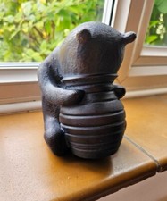 Winnie-the-Pooh Ornament Sculpture for home or garden - 15cm tall - delightful