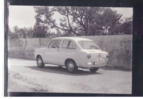 Photograph photo car fiat 850 - photograph,