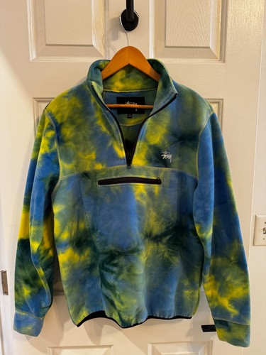 Stussy fleece mock neck tie - stussy,