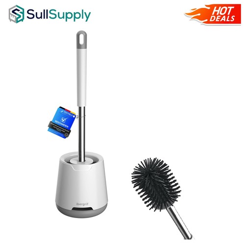 Hygienic silicone toilet brush - silicone,