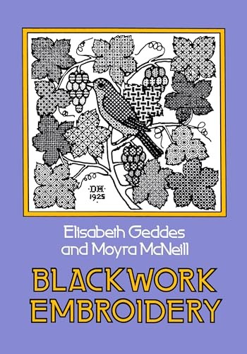 Blackwork embroidery - embroidery, by