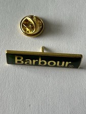 Genuine BARBOUR pin Badge
