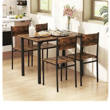 Rectangular Brown Dining Table