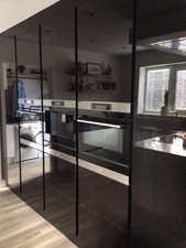 Wren Black Gloss Kitchen Doors