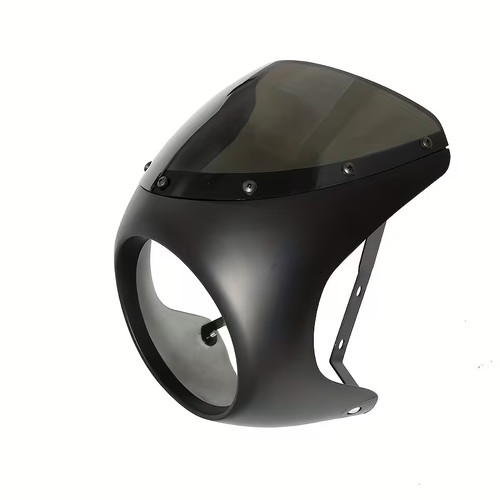 Black headlight top fairing - headlight,