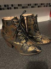 Joe Browns Women's Victorian-Style Ankle Boots, Mid-Heel, Size UK4