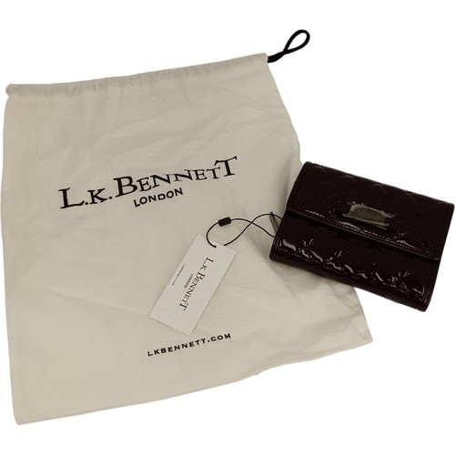 Bennett wallet burgundy - l.k.,