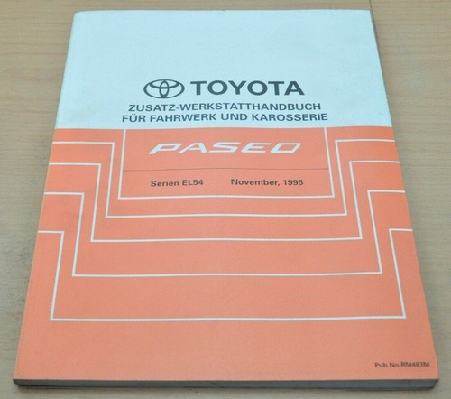 Toyota paseo el54 - toyota, fahrwerk