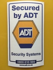 Adt exterior sticker for - adt,