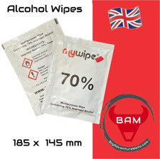 50 x Large Alcohol cleaning