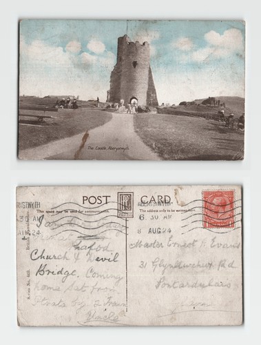 Postcard the castle - postcard,