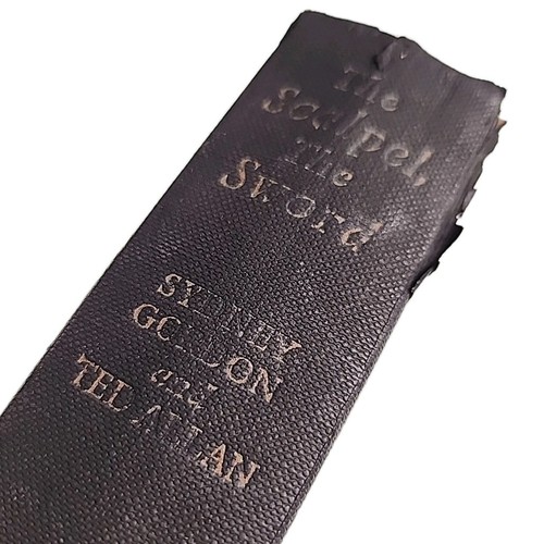 The scalpel sword norman - the,