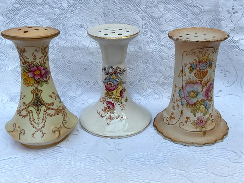 Antique hat pin holders - 3, or