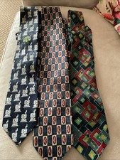 Three Men’s Ties M&S Silk