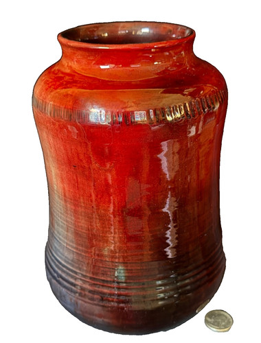 Moorcroft red flambe - red, natural