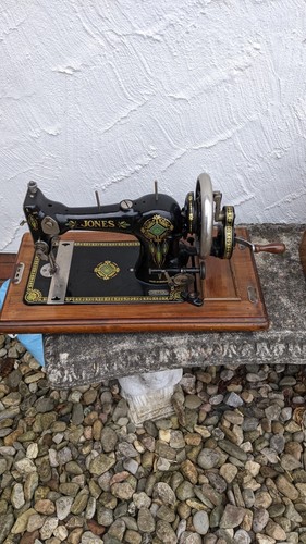 Jones vintage sewing machine - sewing,