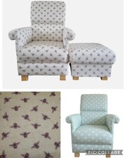 Fryetts Bees Natural Fabric