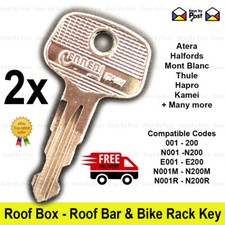 2 x Thule Roof Box, Roof Bar