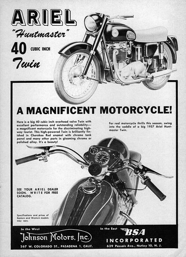 1957 ariel huntmaster - ariel,