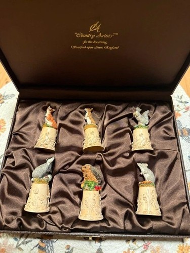 Country artists thimble - artists, rare