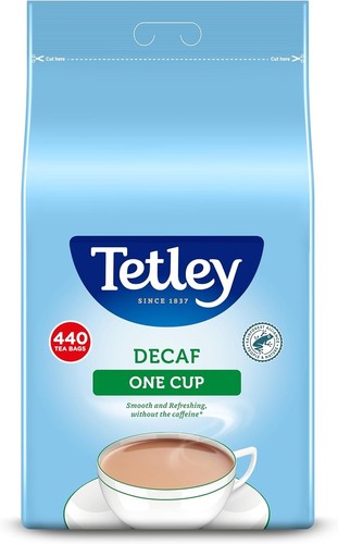 Tetley one cup decaf tea - tetley,