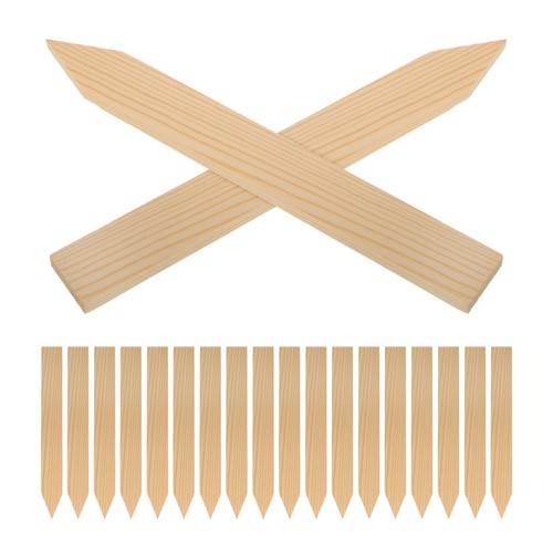 Pcs wooden garden stakes - 40,